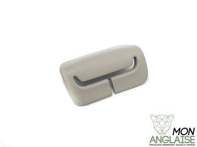 Enjoliveur de ceinture arrière centrale beige / Jaguar S-Type V6 - V8 de 2002.5 à 2008