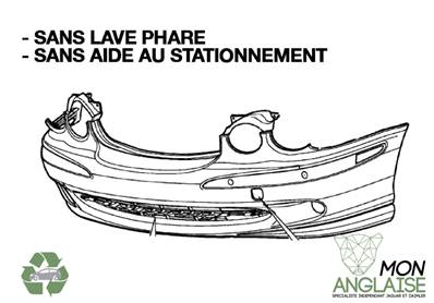 Pare-choc avant / Jaguar X-Type de 2001 à 2008