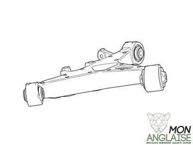 Triangle inférieur arrière gauche Jaguar F-Type 4 Cyl. - V6 - V8 de 2013 à 2015
