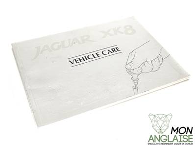 Manuel de soin et d'entretien du véhicule anglais UK / Jaguar XK8 de 1997 à 1998