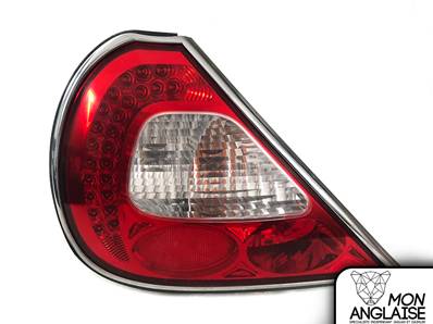 Feu arrière gauche biseau chromé / Jaguar X350 V6 - V8 de 2003 à 2007