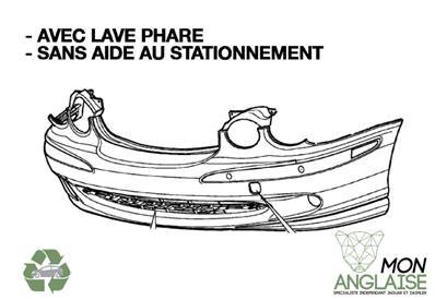 Pare-choc avant / Jaguar X-Type de 2001 à 2008
