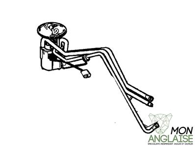 Pompe a carburant droite / Jaguar XJR & SV8 de 2003 à 2005