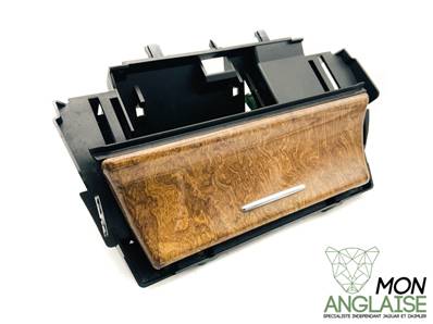 Cendrier de console centrale sapelle bronze / Jaguar S-Type V6 - V8 de 2002.5 à 2008