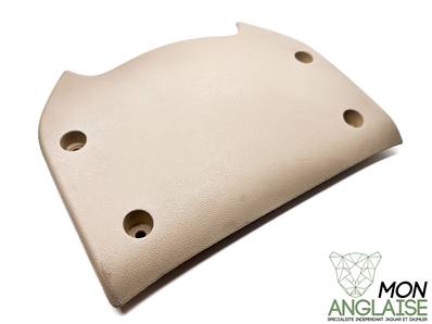 Panneau inférieur de tableau de bord conducteur champagne / Jaguar S-Type V6 - V8 de 2004.5 à 2008
