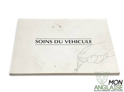 Manuel de soin du véhicule / Jaguar XK8 de 1997 à 2006