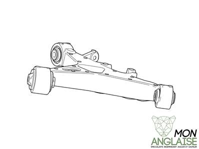 Triangle inférieur arrière droite Jaguar F-Type 4 Cyl. - V6 - V8 de 2013 à 2015